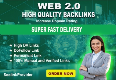 I will operate prosperous and strong range 100 Web 2.0 Backlinks