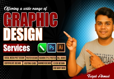 I will be your all-in-one graphic designer for print and digital content