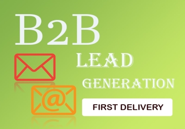 I will provide 100 accurate B2B Lead Generation,  business lead and email list