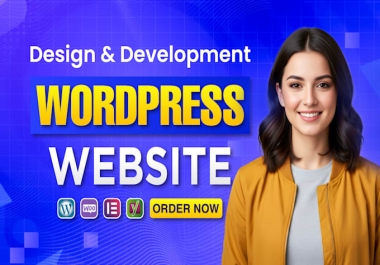 I will do wordpress website development,  Clone,  design or redesign