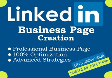 Professional Business page Creation & SEO Optimization for Brand Authority