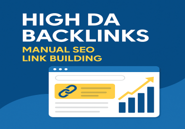 I will improve your Google rankings with high-authority SEO links