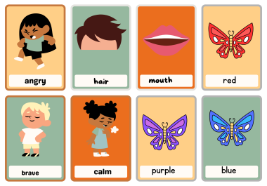 i will create kid-friendly printable flashcards