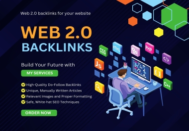 50 High-Quality Web 2.0 Blogs and Backlinks for SEO