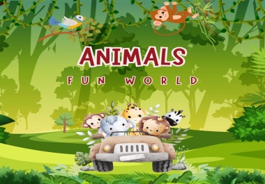 I will do your children book design for easy learning process.