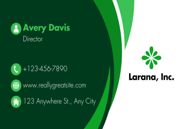 Business Card Design Creative,  Stylish & Professional Brand