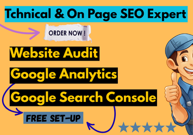 Tchnical SEO & On Page SEO Audit Expert Website SEO Expert