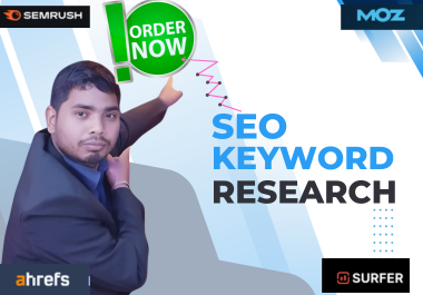 I will the best and most affordable SEO keyword research for your business.
