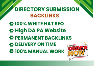 I Will Do 200 Directory Submission Backlinks for SEO Ranking