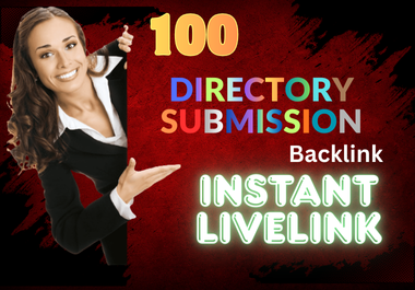 I will create 100 manually directory submission service to boost traffic