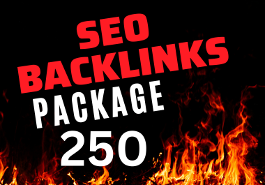 I will efficiently create 250 SEO Backlinks Package on effective sites