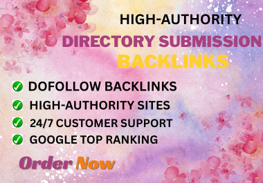 I will create 250 high authority directory submission backlinks