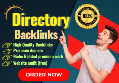 I will do 200 manual directory Backlinks service to boost your website traffic