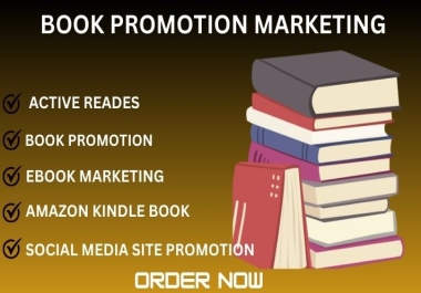 I WILL DO MASSIVE BOOK MARKETING