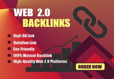 I Will Build 100 web 2.o High Quality Backlinks Improve your website Ranking.