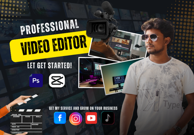 Professional Video Editor for Your Business Social Media 100 GUARANTEED RESULTS