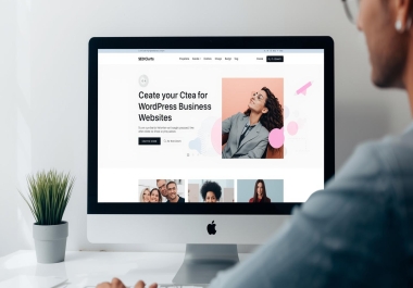 I will design or customize your WordPress website using Elementor