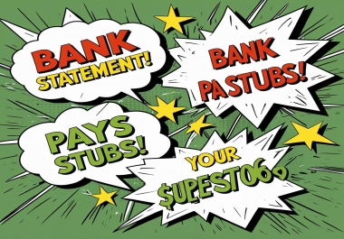 I will professionally edit bank statements,  pay stubs,  tax returns,  invoices,  and all documents