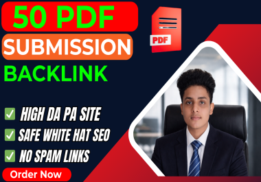 50 High Authority PDF Submission to Boost SEO Rankings and Drive Targeted Traffic
