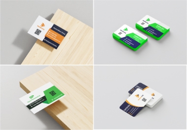 I will design a professional modern business card for your brand