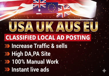 I Will Manually Create 100 High Quality Local Ad Posting Backlinks