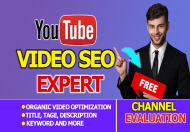 I will optimize your videos for better search ranking and higher engagement