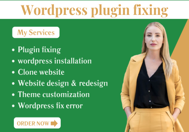 I will fix any web URL plugin errors,  on-page SEO issues,  and Elementor bugs