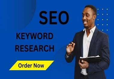 I will do the best SEO keyword research for your website