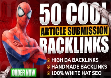 50 Cool Unique Article Submission backlinks manually for google ranking