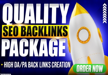 Ranking Seo Package Increase Serp Position Manually Build Backlinks High DA