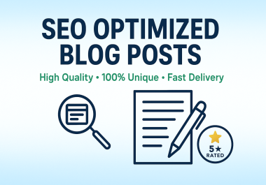 I will write a 500-word SEO optimized blog post or article