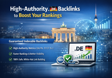 50 High-Authority. DE Backlinks to Boost Your Rankings