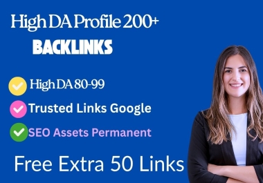 I will do 100 white hat link building with profile backlinks