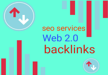 I will create high authority Web 2.0 backlinks for powerful SEO ranking