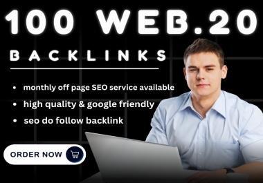I will create authority Web 2.0 backlinks to increase your SEO growth