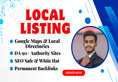 I Will Create 40 Local Business Listings Manually