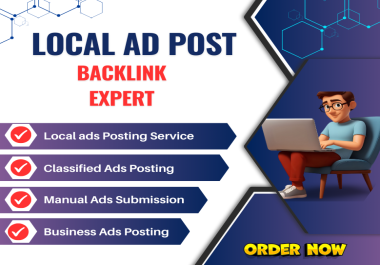 I will post your ads on top local classified 20 sites