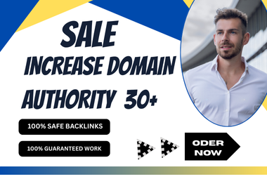 I will increase moz da domain authority 30+ WITH SAFE BACKLINKS