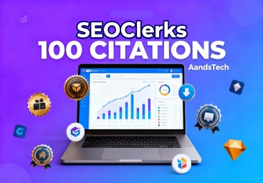 100 Manual citations on High DA Platforms - White Hat Traffic Generation