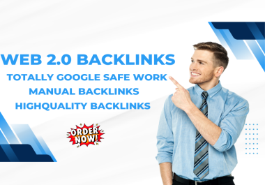 I will provide High Quality Web 2.0 Backlinks for Google ranking your website