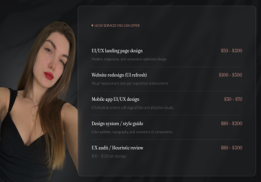Website redesign & modern UI/UX refresh Figma + responsive design