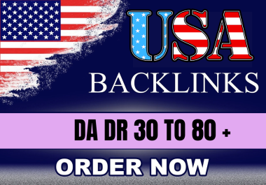 I Will Create 50 USA Backlinks Dofollow With High DA DR Sites