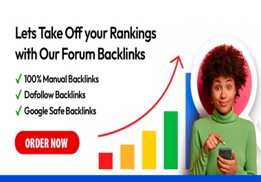 Premium 110 Forum Authority Posting Safe SEO Boost