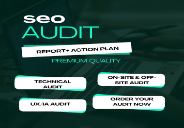 I will deliver a complete technical and on-page SEO audit report