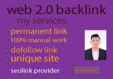 I will build Your Website Ranking with High-Quality Web 2.0 Backlinks