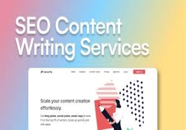 High-Quality SEO Content Writing for Websites