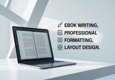 I will be your expert for KDP ebook writing,  formatting and launch