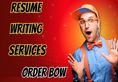 I will do professional resume writing services and create a new design