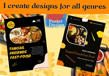 Professional Poster Design Service - Eye-Catching & High-Quality Designs