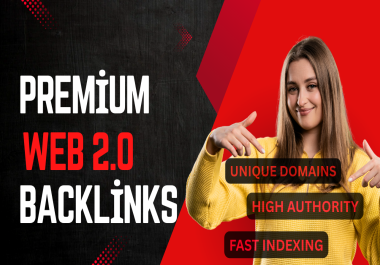 I Will Provide 30 High DA Web2.0 Backlinks